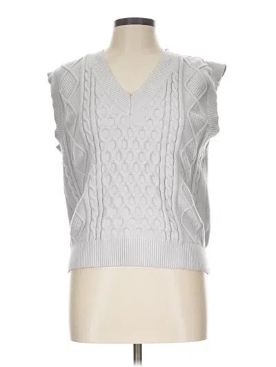 Pre-owned Unbranded Sweater Vest In Gray
