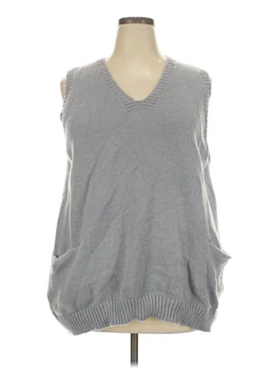 Pre-owned Unbranded Sweater Vest In Gray