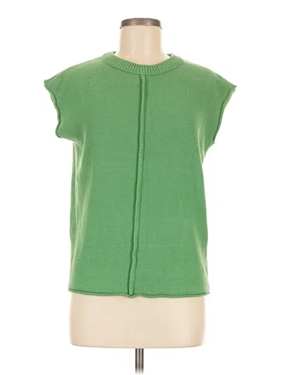 Pre-owned Unbranded Sweater Vest In Green