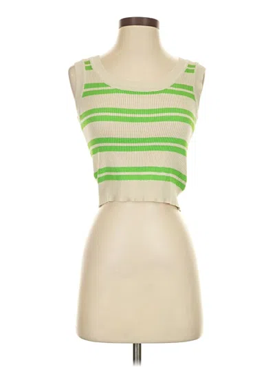 Pre-owned Unbranded Sweater Vest In Green