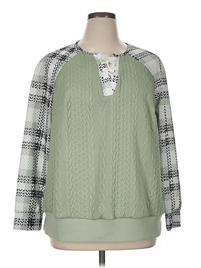 Pre-owned Unbranded Sweater Vest In Green