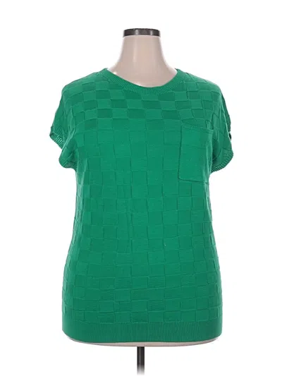 Pre-owned Unbranded Sweater Vest In Green