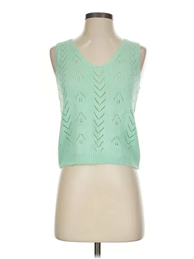 Pre-owned Unbranded Sweater Vest In Green
