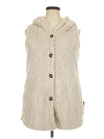 Pre-owned Unbranded Sweater Vest In Ivory