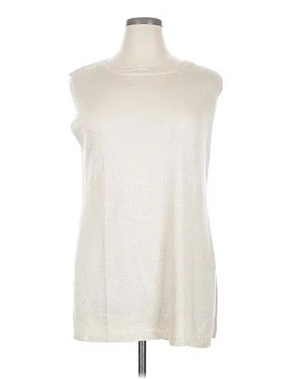 Pre-owned Unbranded Sweater Vest In Ivory
