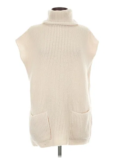 Pre-owned Unbranded Sweater Vest In Ivory