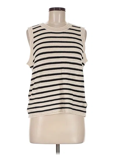 Pre-owned Unbranded Sweater Vest In Ivory