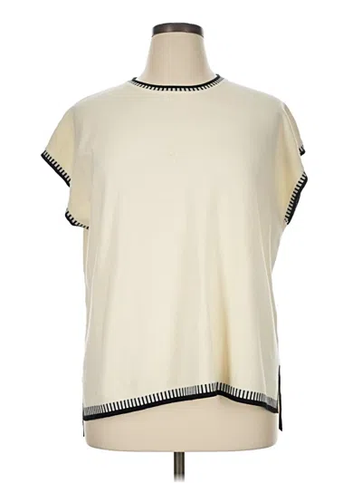 Pre-owned Unbranded Sweater Vest In Ivory