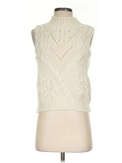 Pre-owned Unbranded Sweater Vest In Ivory
