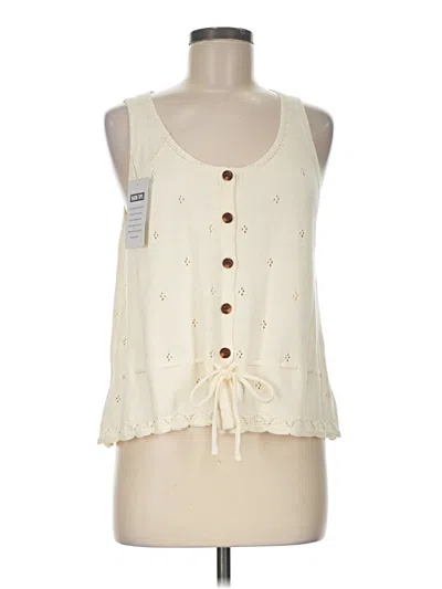 Pre-owned Unbranded Sweater Vest In Ivory