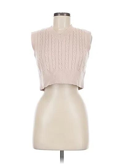 Pre-owned Unbranded Sweater Vest In Pink