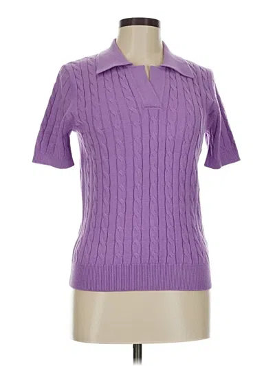 Pre-owned Unbranded Sweater Vest In Purple