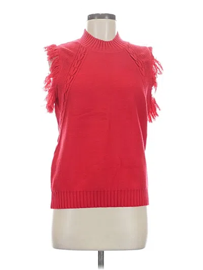 Pre-owned Unbranded Sweater Vest In Red