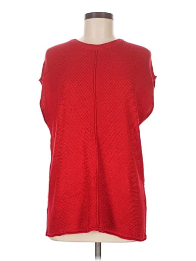 Pre-owned Unbranded Sweater Vest In Red