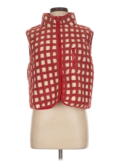 Pre-owned Unbranded Sweater Vest In Red