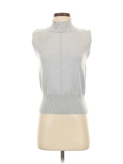 Pre-owned Unbranded Sweater Vest In Silver