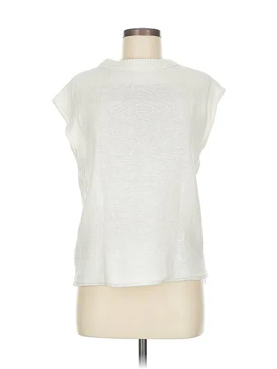 Pre-owned Unbranded Sweater Vest In Silver