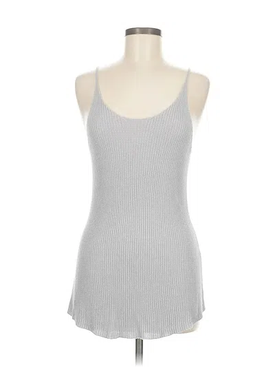 Pre-owned Unbranded Sweater Vest In Silver