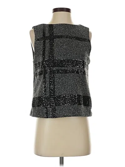 Pre-owned Unbranded Sweater Vest In Silver