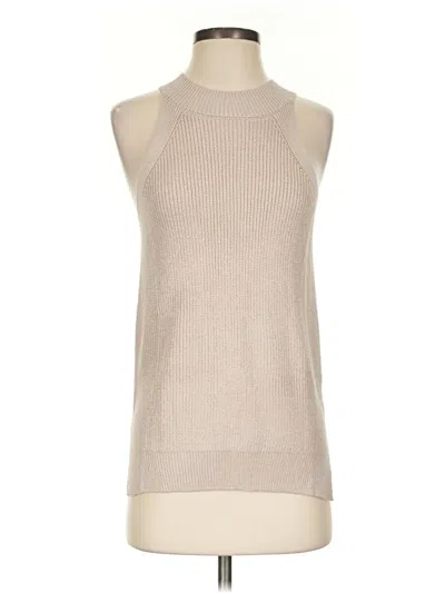 Pre-owned Unbranded Sweater Vest In Tan