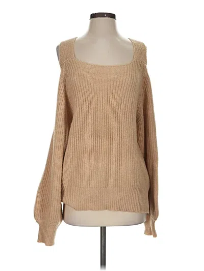 Pre-owned Unbranded Sweater Vest In Tan