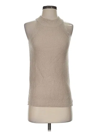 Pre-owned Unbranded Sweater Vest In Tan