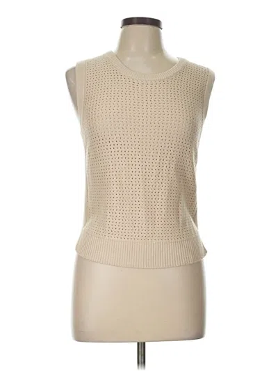 Pre-owned Unbranded Sweater Vest In Tan