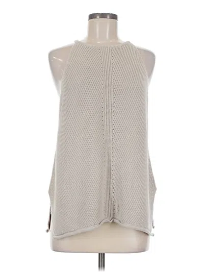 Pre-owned Unbranded Sweater Vest In Tan
