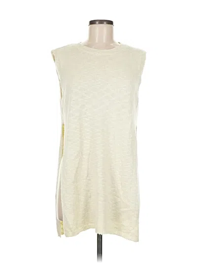Pre-owned Unbranded Sweater Vest In White