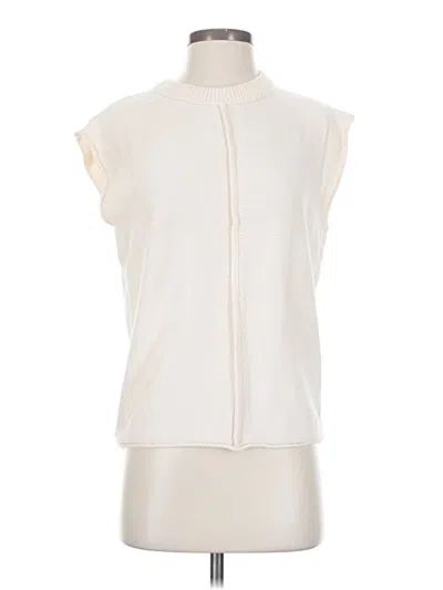 Pre-owned Unbranded Sweater Vest In White