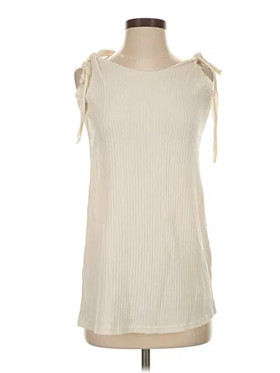 Pre-owned Unbranded Sweater Vest In White