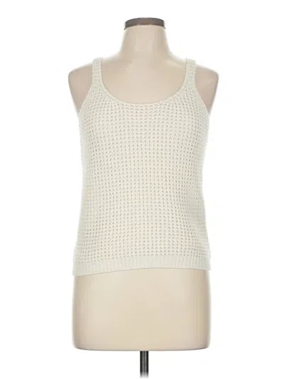 Pre-owned Unbranded Sweater Vest In White
