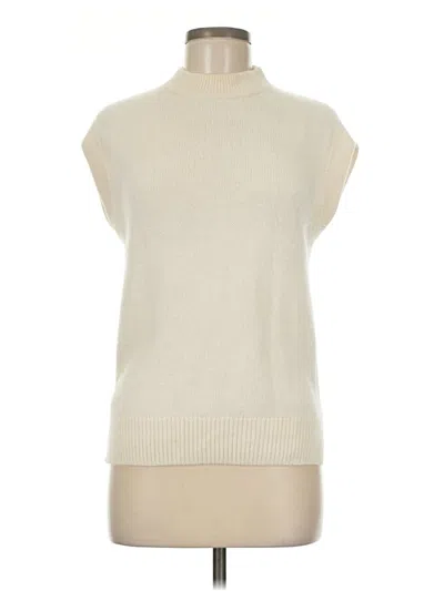 Pre-owned Unbranded Sweater Vest In White