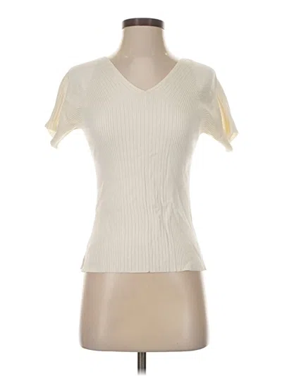 Pre-owned Unbranded Sweater Vest In White
