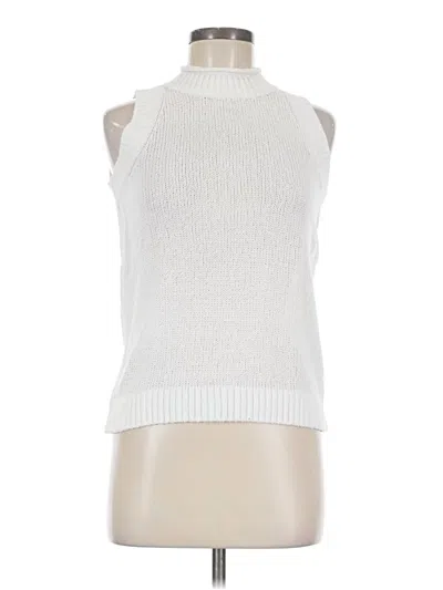 Pre-owned Unbranded Sweater Vest In White