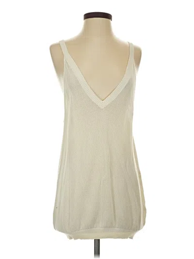 Pre-owned Unbranded Sweater Vest In White