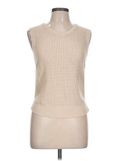 Pre-owned Unbranded Sweater Vest In White