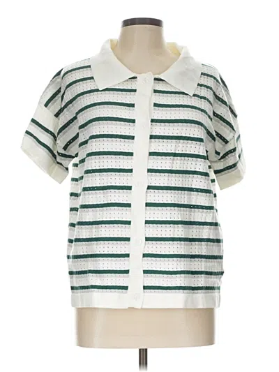 Pre-owned Unbranded Sweater Vest In White