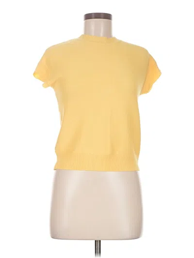 Pre-owned Unbranded Sweater Vest In Yellow