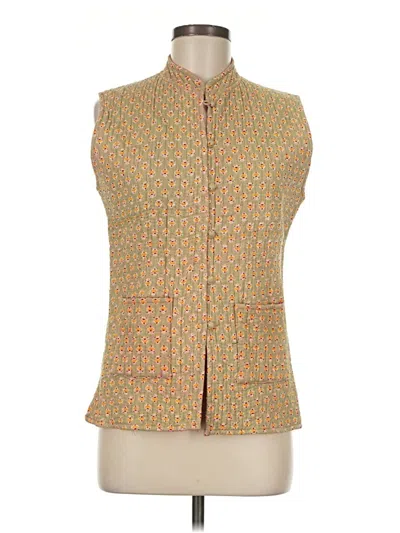 Pre-owned Unbranded Sweater Vest In Yellow