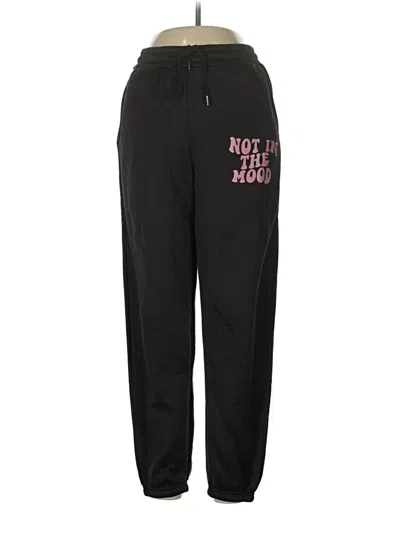 Pre-owned Unbranded Sweatpants In Black