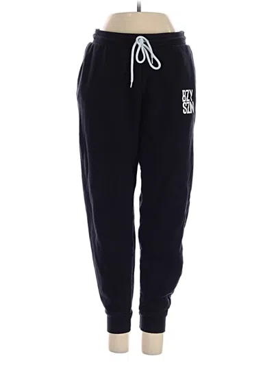 Pre-owned Unbranded Sweatpants In Black