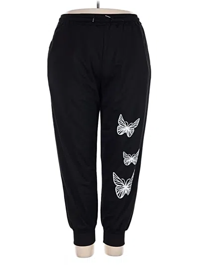 Pre-owned Unbranded Sweatpants In Black