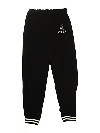 Pre-owned Unbranded Kids' Sweatpants In Black