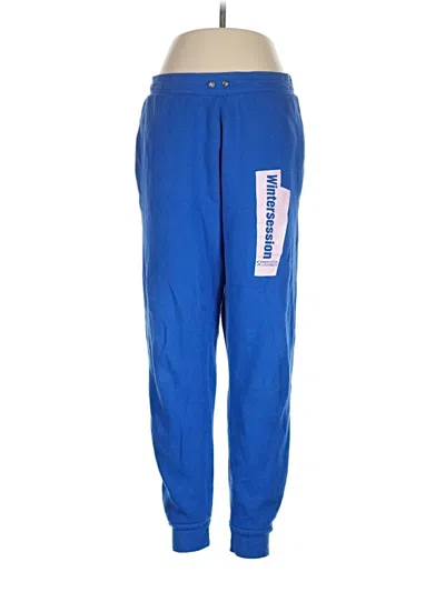 Pre-owned Unbranded Sweatpants In Blue
