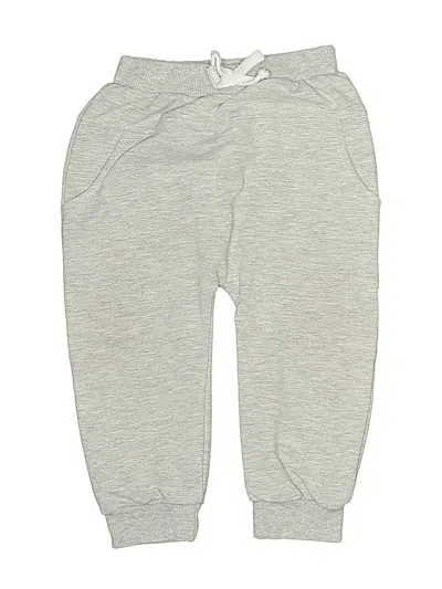 Pre-owned Unbranded Kids' Sweatpants In Gray