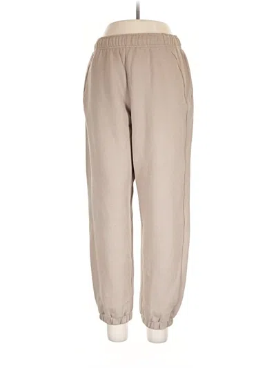 Pre-owned Unbranded Sweatpants In Tan