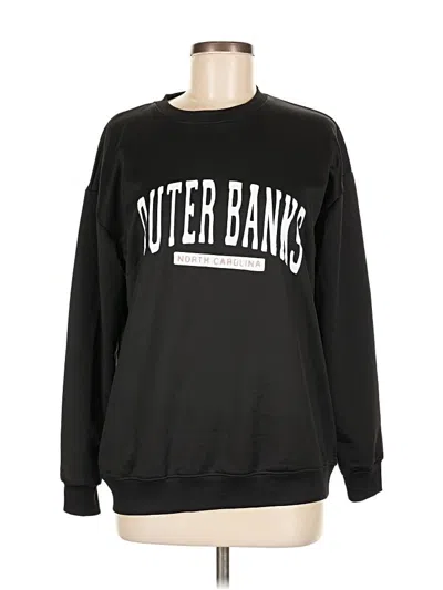 Pre-owned Unbranded Sweatshirt In Black