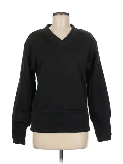 Pre-owned Unbranded Sweatshirt In Black