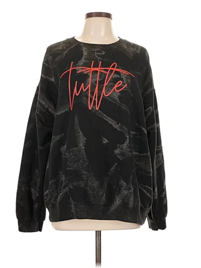Pre-owned Unbranded Sweatshirt In Black